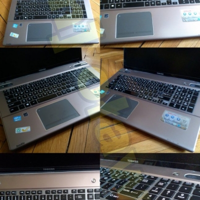 super laptop TOSHIBA i7-3630QM 32GB RAMu 2 dyski HDD ekran 17 FHD Win 11 DVD-RW