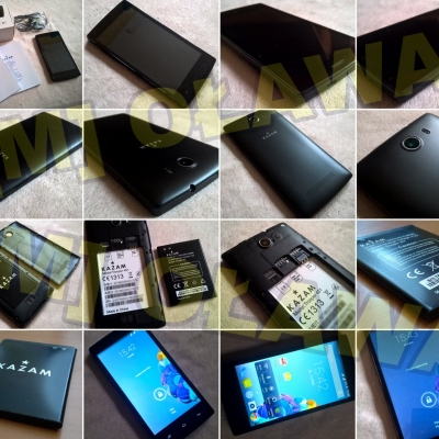 smartfon KAZAM TROOPER 451 DUAL SIM telefon ładowarka usb kabel android słuchawki