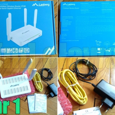 router Lanberg RO-175GE ruter AC1750 wifi dual band WPS 1750Mbps szybki