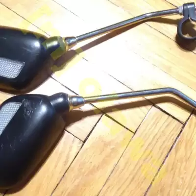 Lusterka rowerowe z odblaskiem, komplet 2 sztuki - lewe i prawe