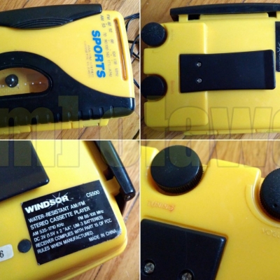 walkman WINDSOR CS500 radio magnetofon UNIKAT z USA