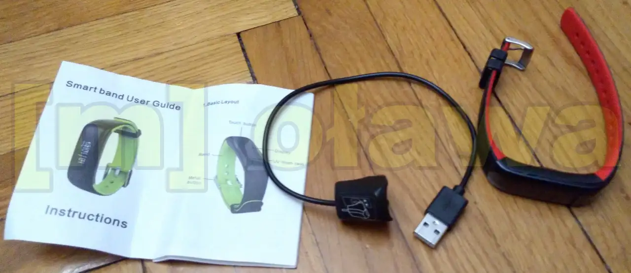 opaska smart Nordic 51822 OLED bluetooth