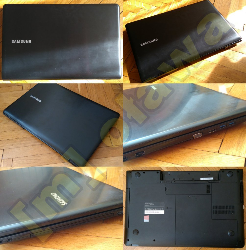 laptop Samsung NP350E7C-S03PL intel i3-3110M bez RAMu 17 HD+ matowa uszkodzony