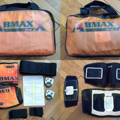 pas wyszczuplający AB MAXX PRO treningowy masujący stymulator mięśni