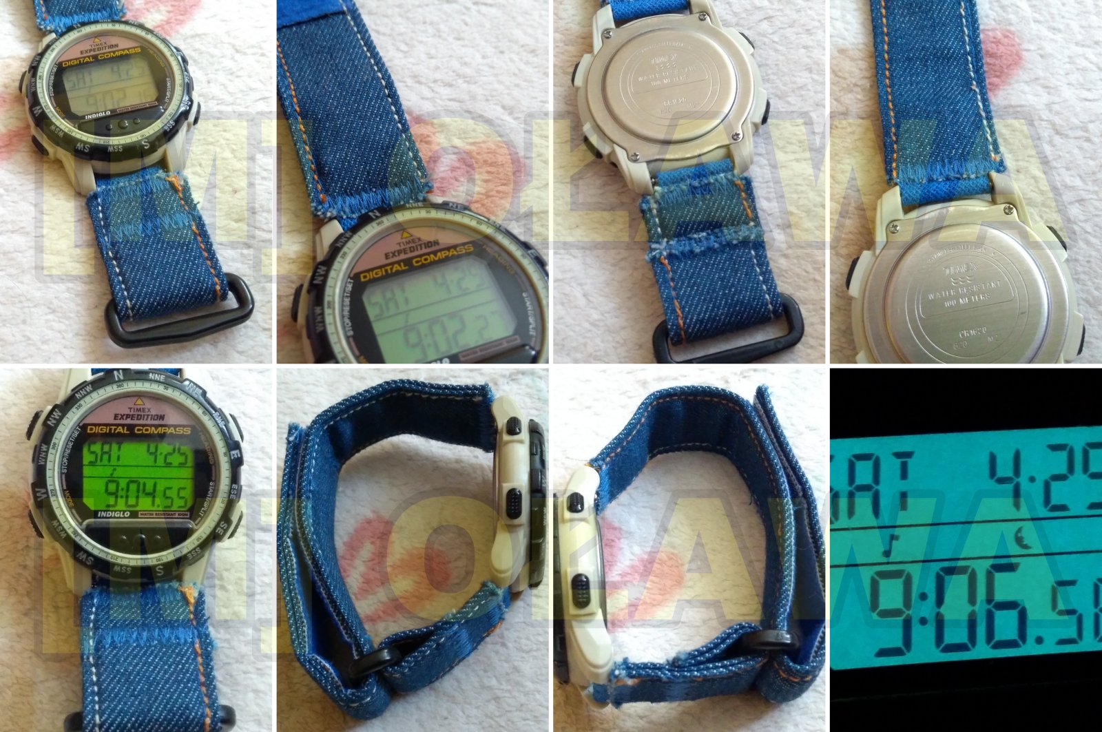 zegarek męski TIMEX EXPEDITION indiglo 820 wodoszczelny kompas alarm timer