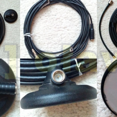 antena GSM długa 125 cm dobry zasięg do modemów full zestaw kabli SMA