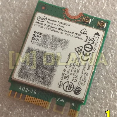 Intel 7265 Dual Band Bluetooth karta WiFi wireless sieciowa do laptopa