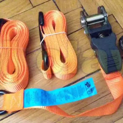 pasy transportowe mocujące napinające pomarańczowe