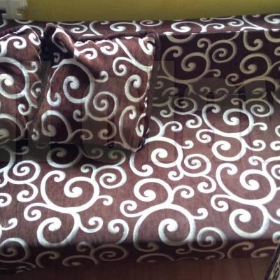 sofa łóżko rozkładane z miejscem na pościel + poduszki