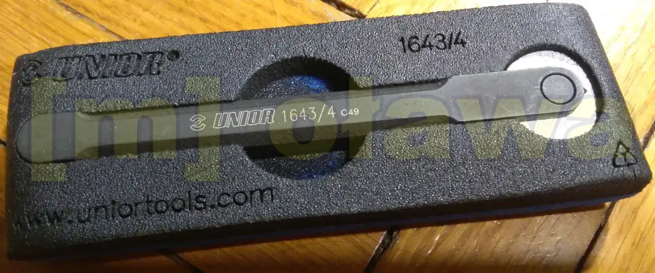 profesionalny przymiar do sprawdzania zużycia łańcucha rowerowego UNIOR 1643/4