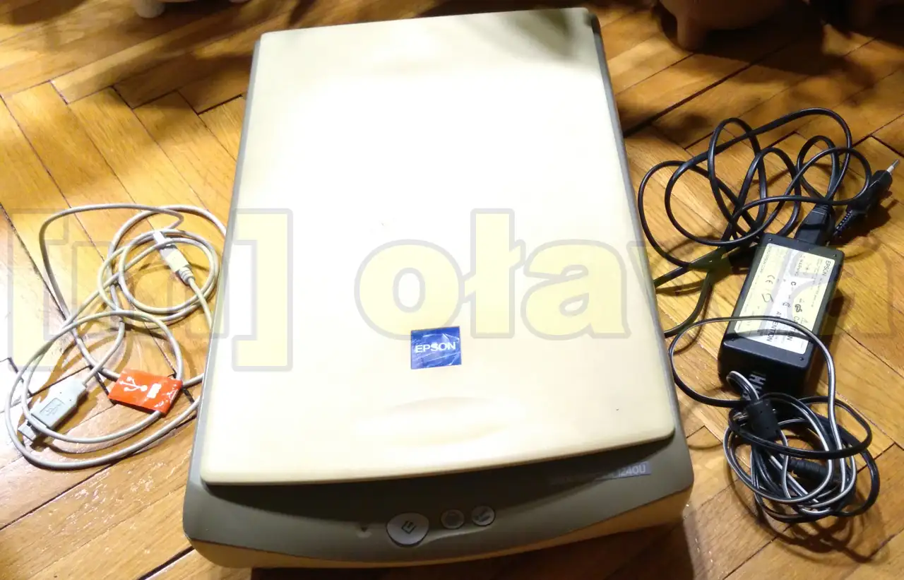 skaner EPSON PERFECTION 1240U Photo komplet