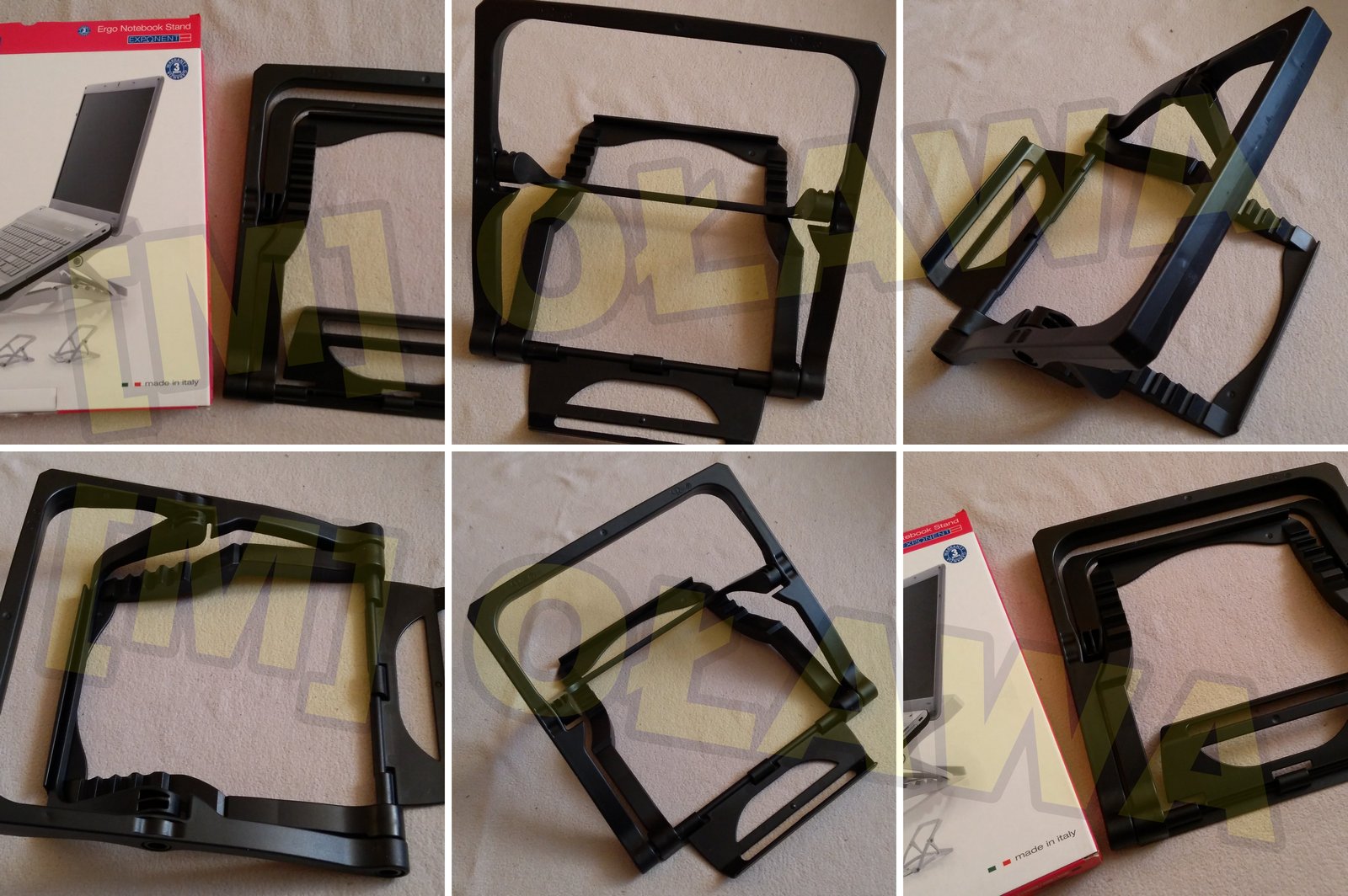 podstawka pod laptopa Exponent Ergo Notebook Stand 6 stopni regulacji ergonomiczna