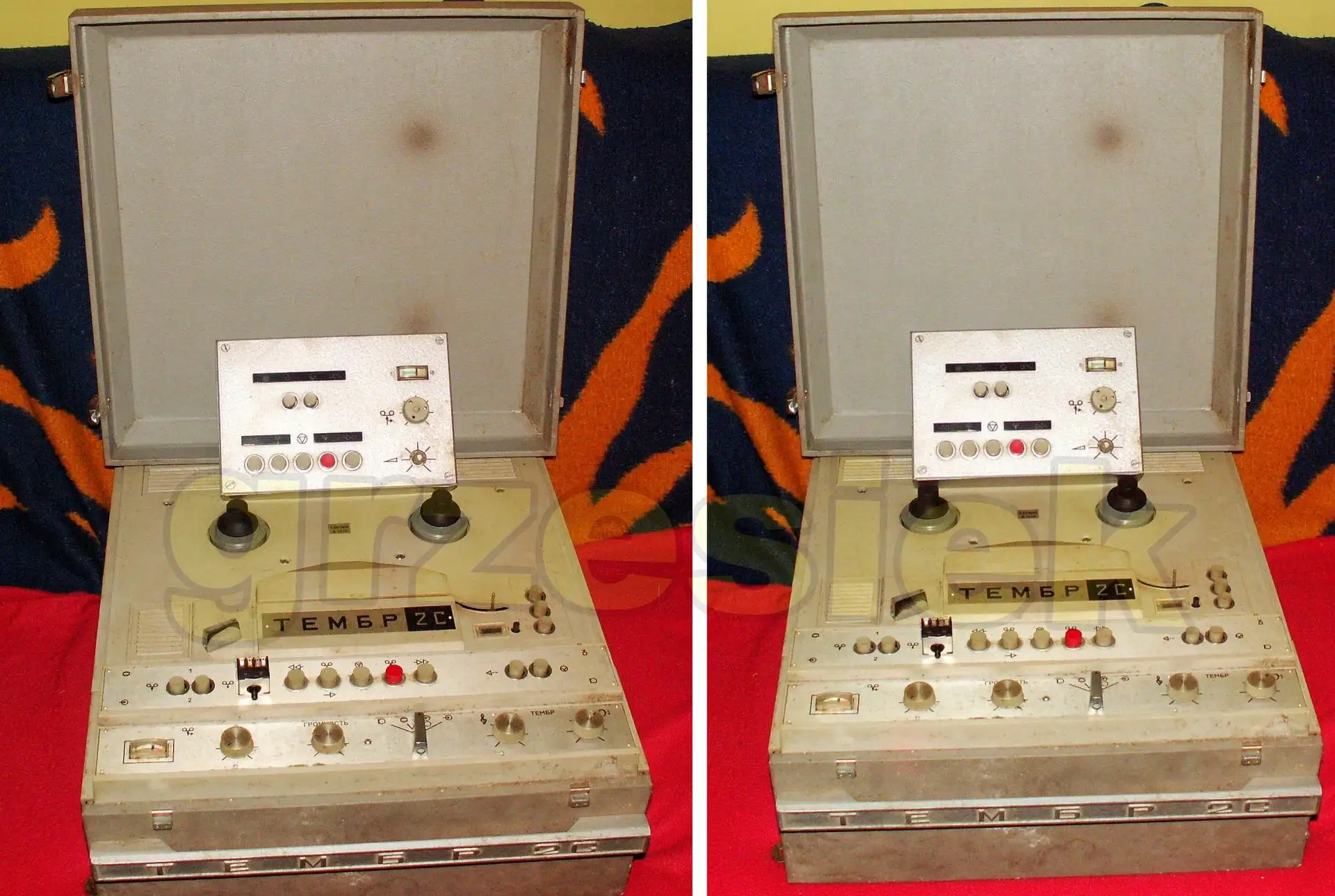 Magnetofon TEMBR-2S unikat okaz niepowtarzalny klasyka vintage retro działa