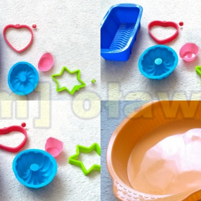 nowe foremki silikonowe różne kształty kolory przeznaczenie nie tylko do pieczenia