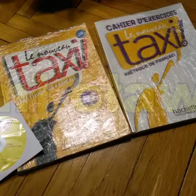 do nauki francuskiego le nouveau taxi 3 książka ćwiczenia CD + gratisy